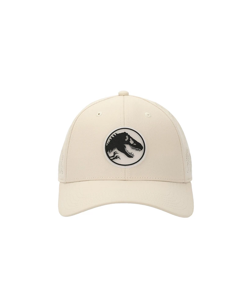 Jurassic Park Men's T-Rex Silhouette Adult Tan Traditional Adjustable Hat