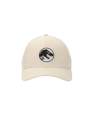 Jurassic Park Men's T-Rex Silhouette Adult Tan Traditional Adjustable Hat