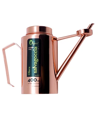 Olipac Stainless Steel 400 ml Olive Oil Cruet with Drop Catcher