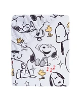 Bedtime Originals Snoopy Love Infant Baby/Toddler Fitted Crib Sheet