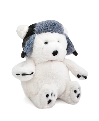 Geoffrey's Toy Box 6" Winter Polar Bear with Hat Plush Toy, Created for Macy's