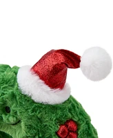 Geoffrey's Toy Box Star Brights 12" Led Light-Up Plush Holiday Wreath Toy, Created for Macy's