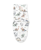 Ingenuity Baby Swaddle Monogram Collection - Dino Mite Baby Gear