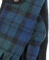 Lauren Ralph Lauren Menswear Pattern Touch Gloves with Button