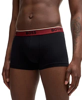 Hugo Boss Men's Power Trunks, 3-pack