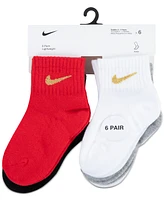 Nike Baby Ankle Socks, 6 Packs