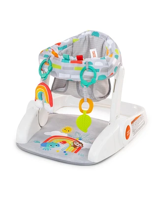 Bright Starts Baby Purple Paradise Learn-to-Sit 2-Position Floor Seat