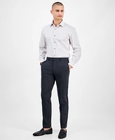 Alfani Men's Regular-Fit 4-Way Stretch Micro-Dot Dress Shirt