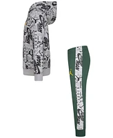Jordan Toddler Jumpman and Nike All-Over Print, 2-Piece Set