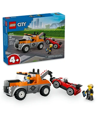 Lego City Tow Truck and Sports Car Repair Toy Playset 60435