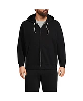 Lands' End Big & Tall Long Sleeve Serious Sweats Full Zip Hoodie
