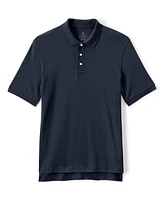 Lands' End Big & Tall Short Sleeve Interlock Polo Shirt