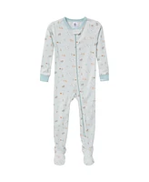 Gerber Baby Boys Snug Fit Footed Pajamas, 2-Pack, Farm