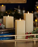 Seasonal Classic Motion Flameless Square Candle