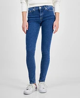 Tommy Jeans Women's Medium-Wash Nora Mid-Rise Skinny