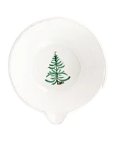 Vietri Lastra Holiday Medium Mixing Bowl