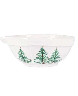 Vietri Lastra Holiday Medium Mixing Bowl