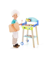 Gouun Kid's Pretend Barbecue Grill Play Set