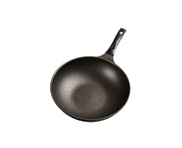 Kohas Kproduct4u 11.8" Prime Titanium Stone Coating Wok Pan, Black