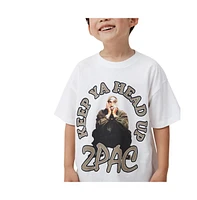 Cotton On Boys Little/Big License Drop Shoulder Short Sleeve Tee