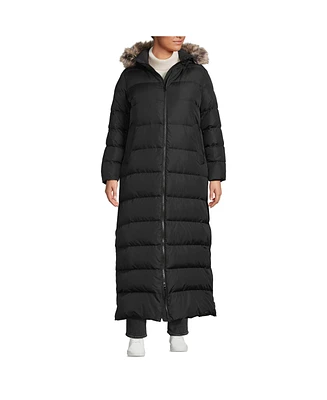 Lands' End Plus Size Max 600 Down Long Maxi Coat