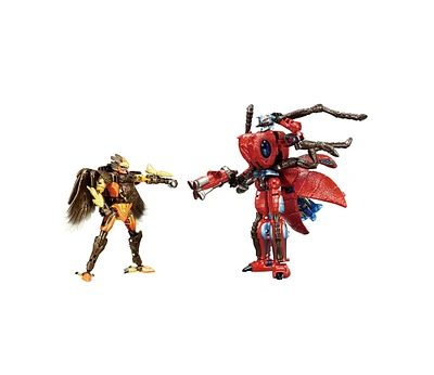 Transformers Bwvs-07 Airazor vs Inferno Loyal Showdown Set of 2 Premium Finish | Transformers: Beast Wars