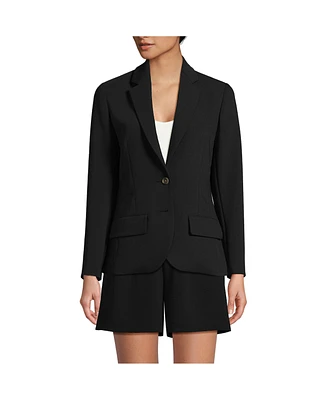 Lands' End Women's Crepe Blazer