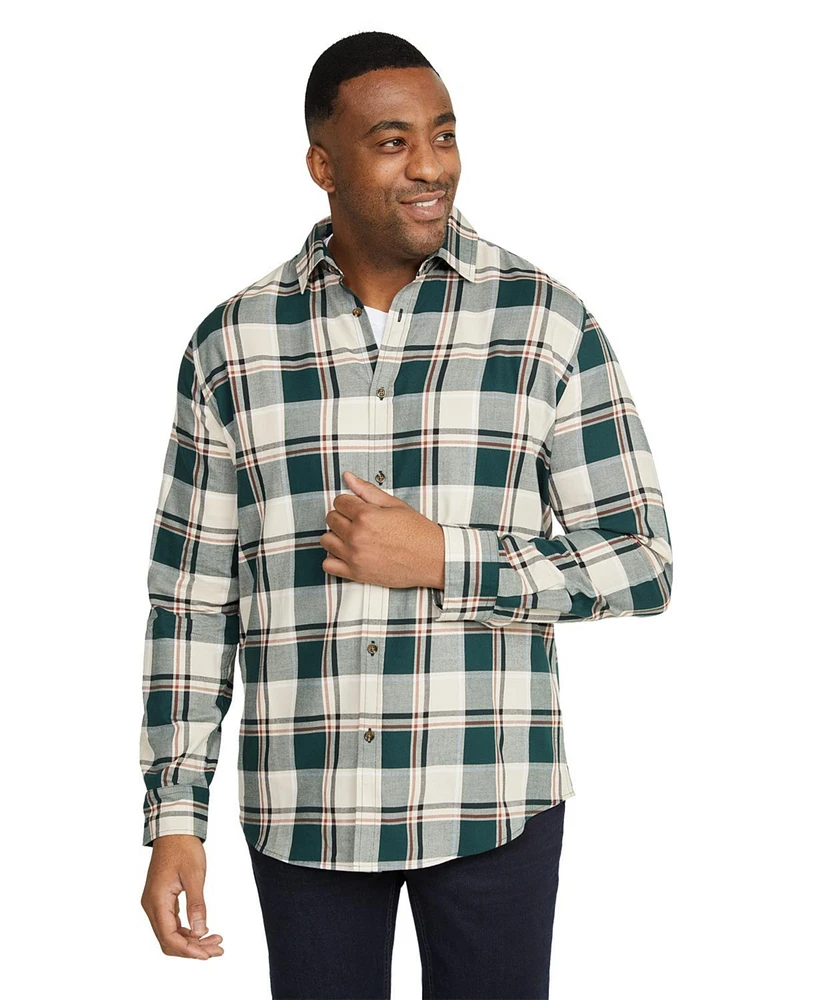 Johnny Bigg Mens River Brushed Check Big & Tall