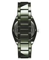 Mvmt Men's Odyssey Ii Green Ceramic Bracelet Watch ,40mm