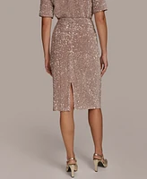 Donna Karan New York Women's Sequined Pencil Skirt
