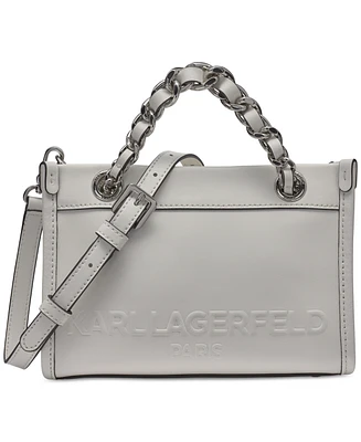 Karl Lagerfeld Paris Savoie Small Leather Crossbody