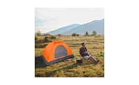Slickblue 1-Person Waterproof Camping Dome Tent - Automatic Pop-Up Quick Shelter for Outdoor Adventures