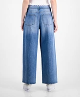 And Now This Women's Boxer High Rise Wide Leg Jeans, Exclusively at Macy's