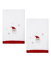 Avanti Ho Ho Ho Cotton Fingertip Towel, 18" x 11"