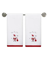 Avanti Ho Ho Ho Cotton Hand Towel, 28" x 16"