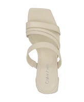 Calvin Klein Women's Pretty Square Toe Dress Sandals