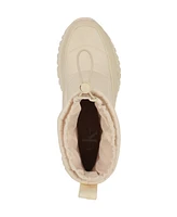Calvin Klein Women's Nelsa Round Toe Casual Lug Sole Booties