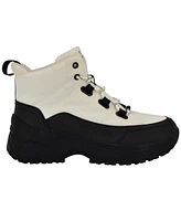 Calvin Klein Women's Noanne Lace Up Casual Lug Sole Booties
