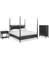 Addelyn 3 Pc. Set (King Poster Bed, Chest & 1-Drawer Nightstand)