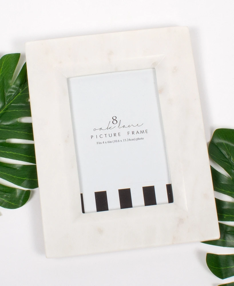 8 Oak Lane Marble Picture Frame, 4" x 6"