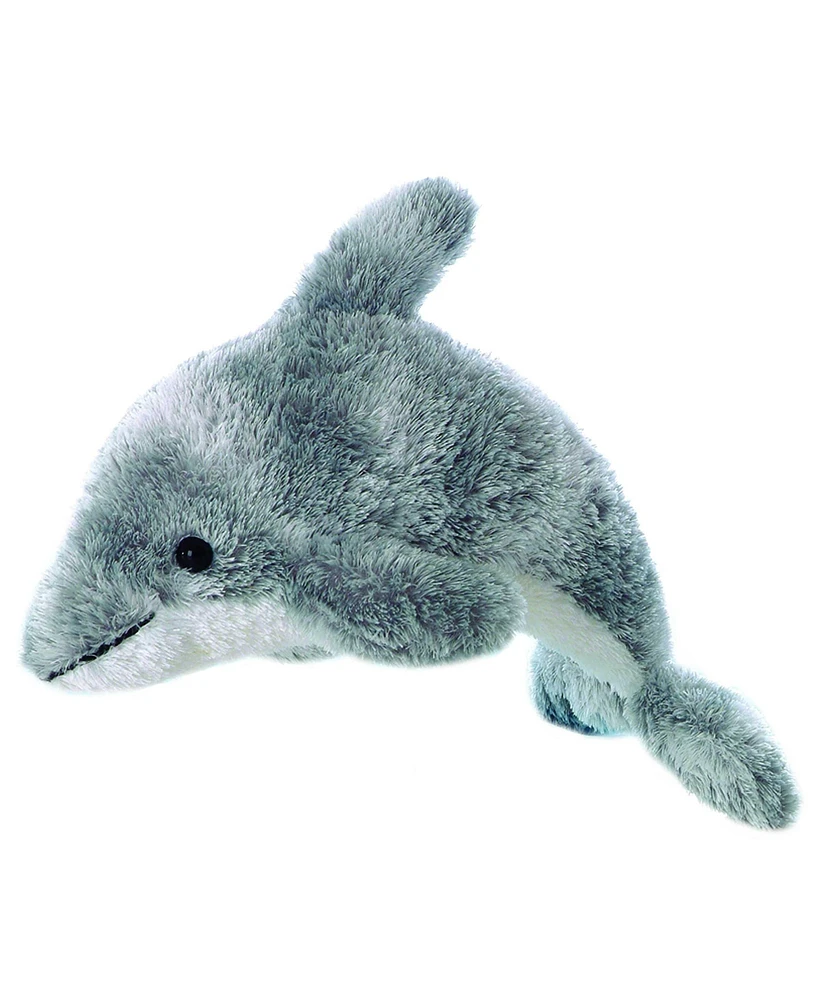 Aurora Small Dorsey Mini Flopsie Adorable Plush Toy Gray 8"