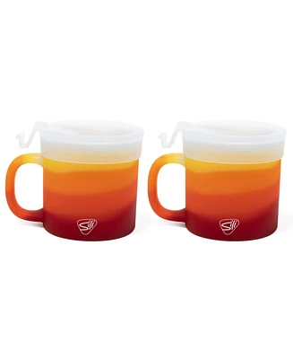Coffee Mug w/ Lid: 16oz: 2 pk - Marigold