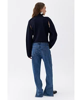 Nocturne Women's Knitted Mix Sweater