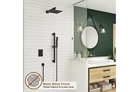Casainc 2-Function Single Handle 1-Spray Shower Faucet 1.8GPM