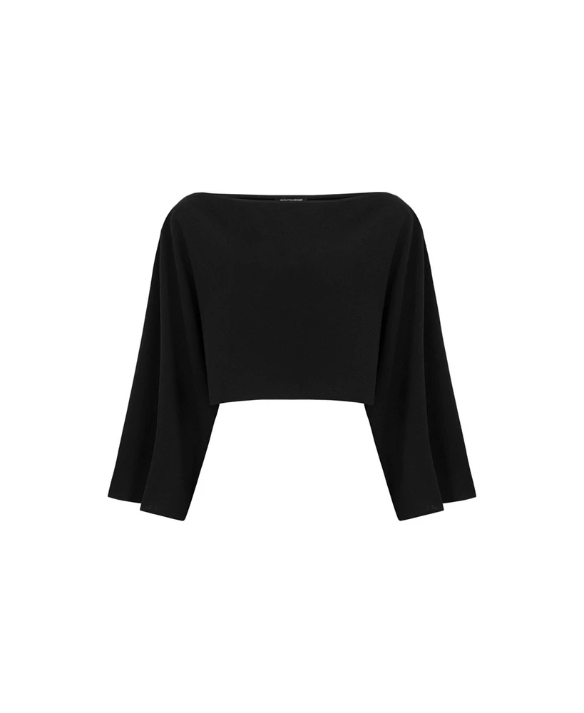 Nocturne Women's Boat Neck Blouse