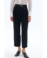 Nocturne Women's High Waist Pleated Pants