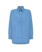 Nocturne Women's Oversized Button-Up Shirt