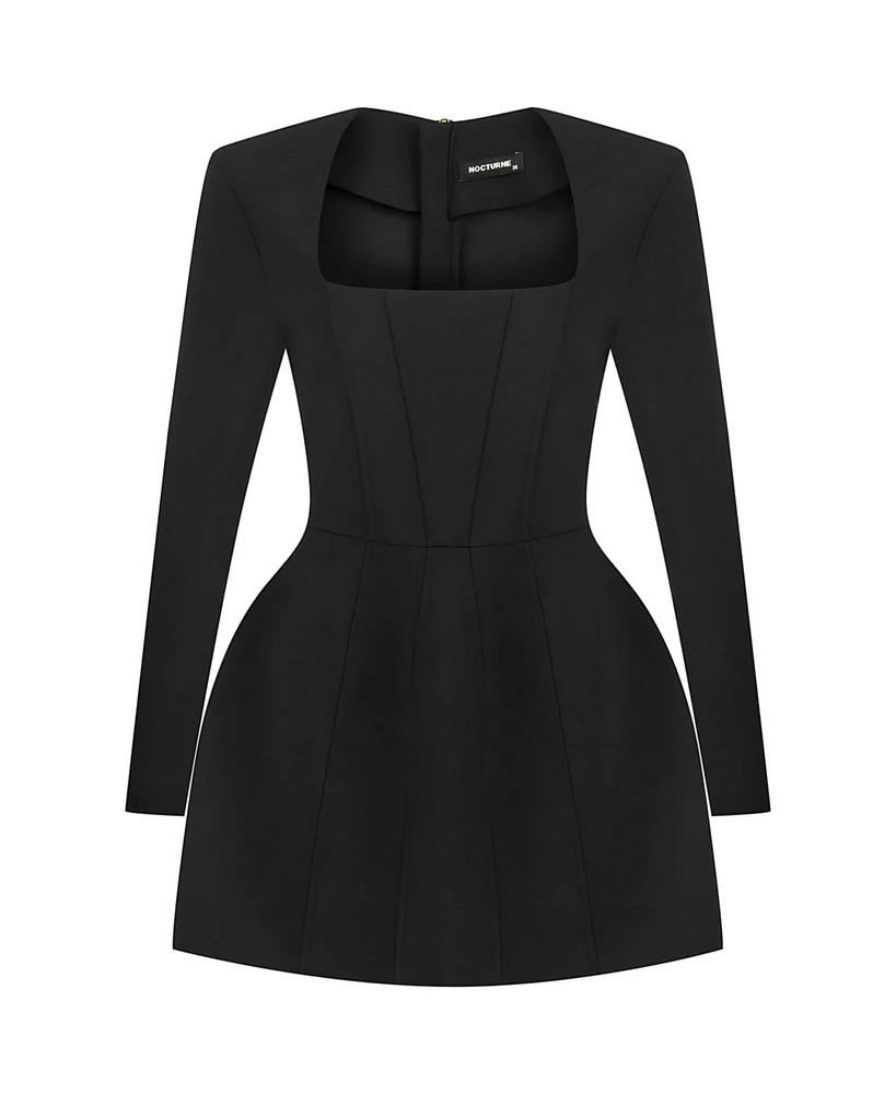Nocturne Women's Corset Design Mini Dress