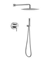 Streamdale Furniture Shower System, Wall Mounted Shower Faucet Set For Bathroom With High Pressure 10 Stainless