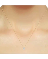 Forever Grown Diamonds 2-Pc. Set Lab-Grown Diamond Pendant Necklace & Matching Stud Earrings (1/2 ct. t.w.) Sterling Silver or 14K Gold-Plated Ster